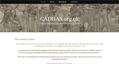 Desktop Screenshot of cadhas.org.uk